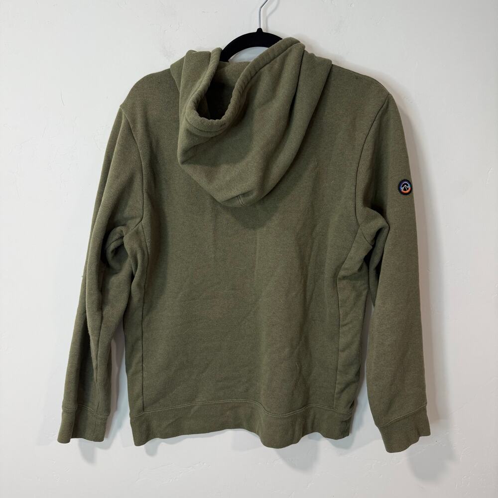 Patagonia Unisex Uprisal Hoodie Sweatshirt Pullover Green Fitz Roy Icon Medium - Picture 2 of 9